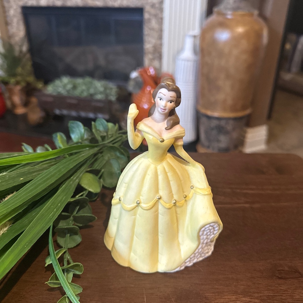 Vintage 1990’s Disney Porcelain Belle figurine from Beauty & the Beast